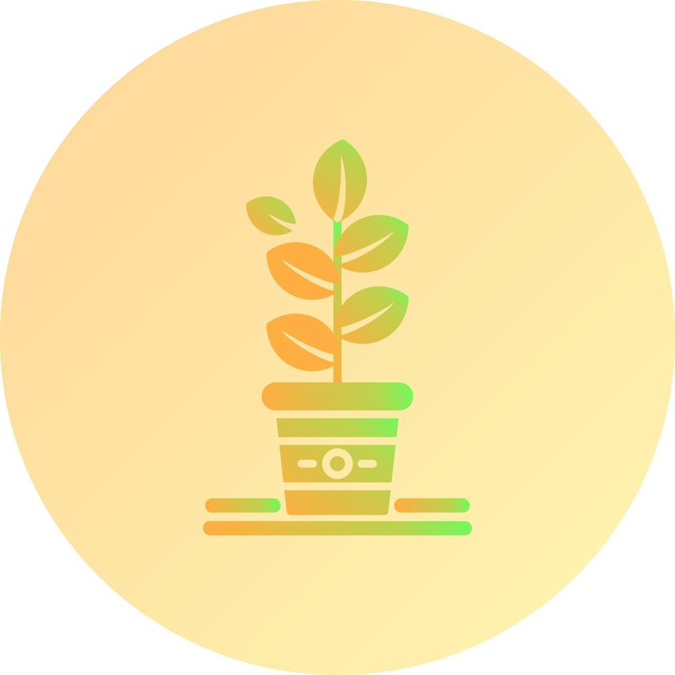 icono de vector de plantación