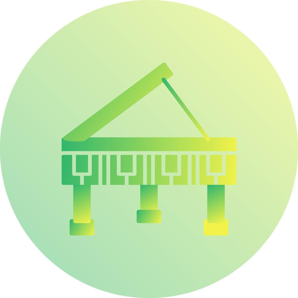 Grand Piano Vector Icon