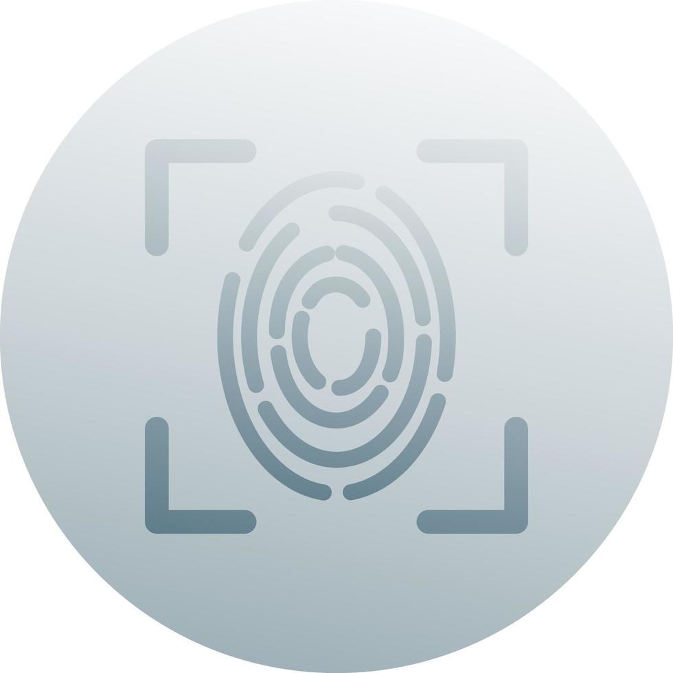 Fingerprint Vector Icon