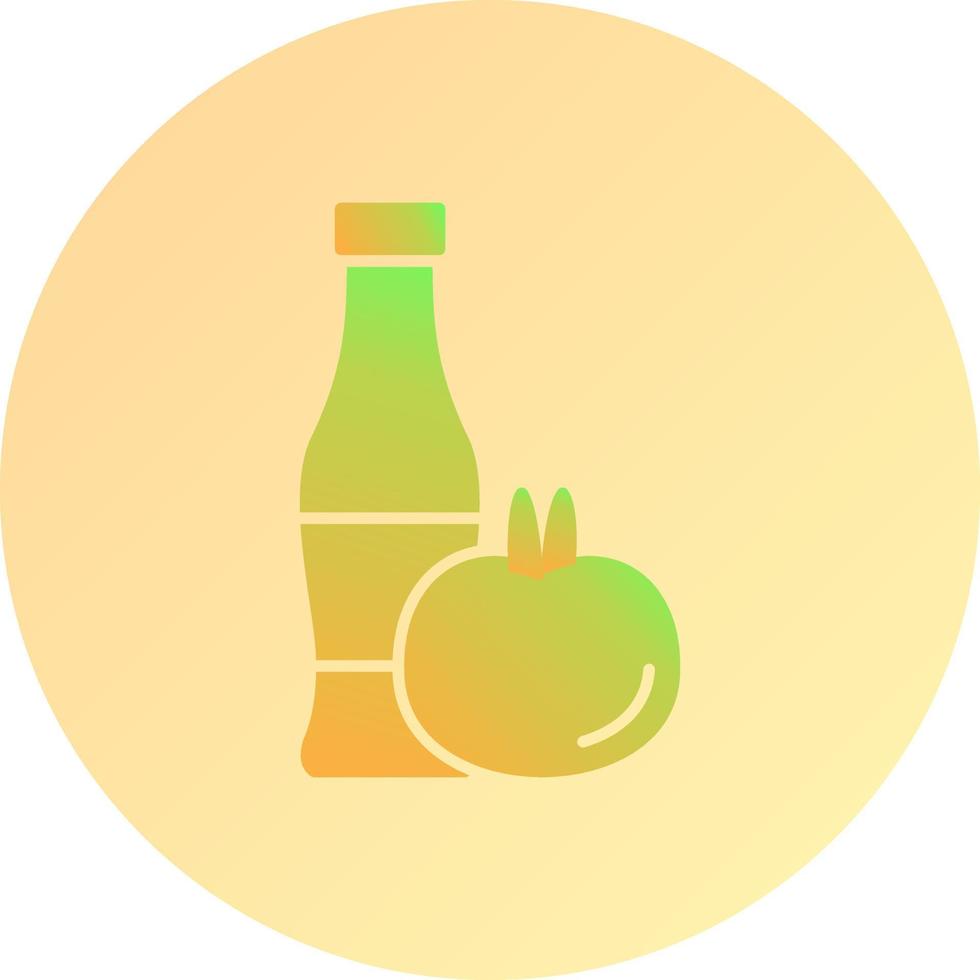 Tomato ketchup Vector Icon