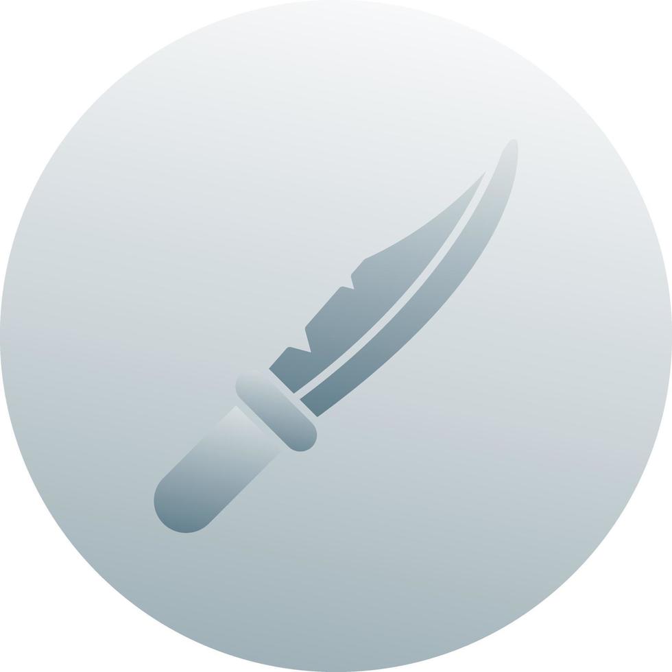 icono de vector de cuchillo