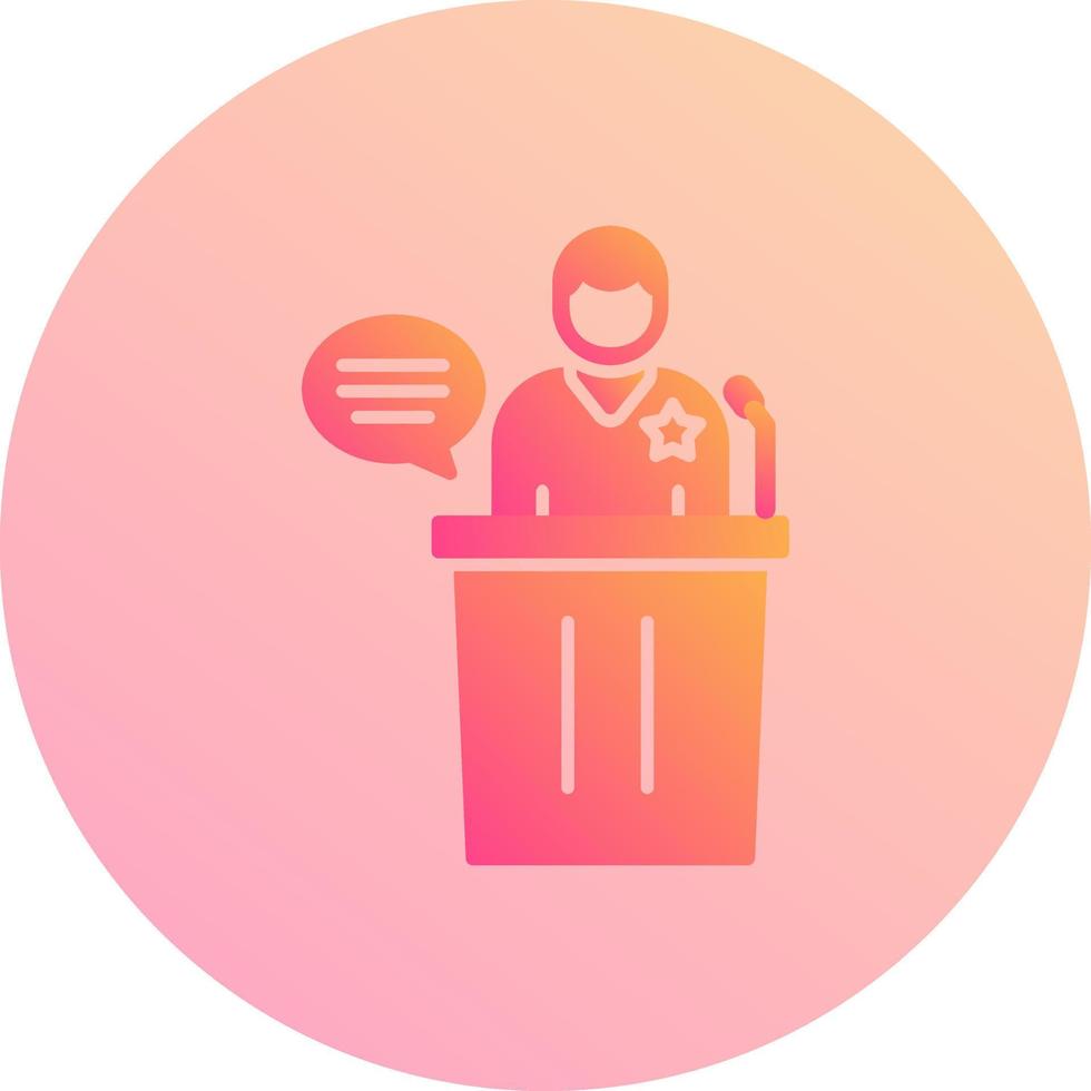 Debate Vector Icon