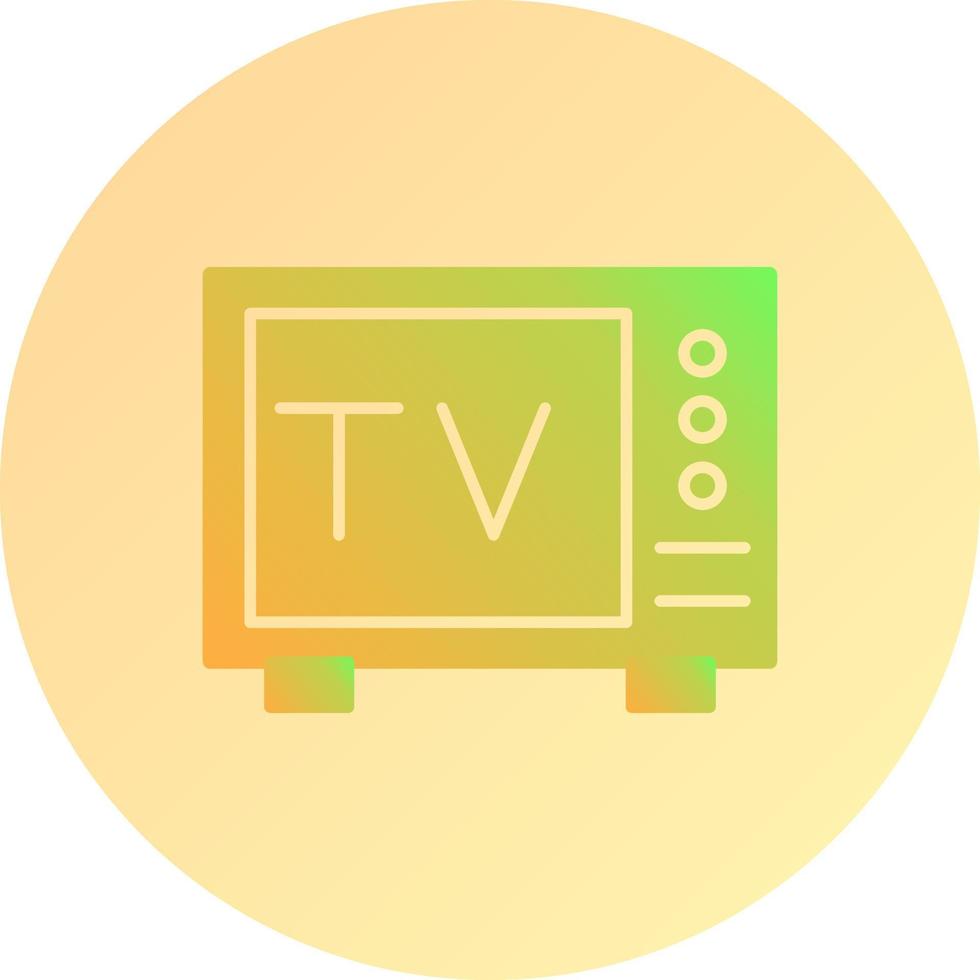 icono de vector de tv