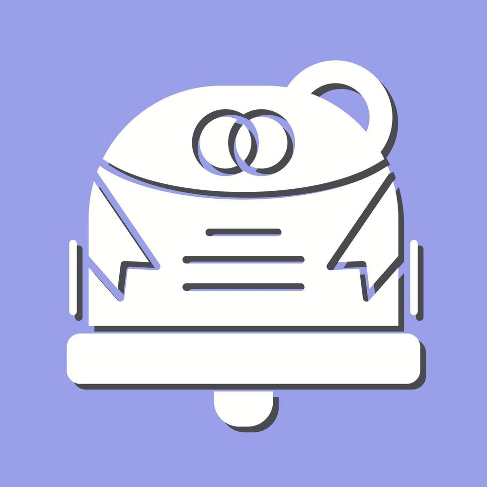 Wedding Bell Vector Icon