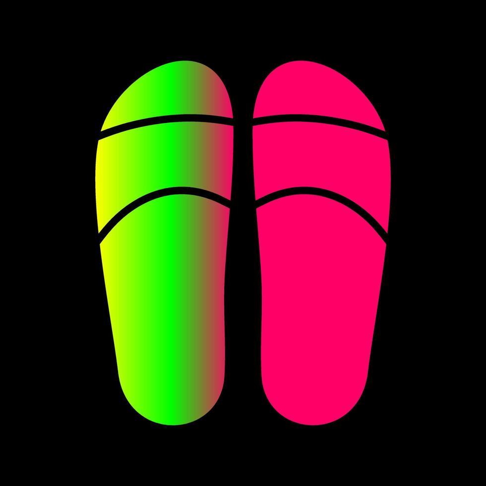 Slippers Vector Icon