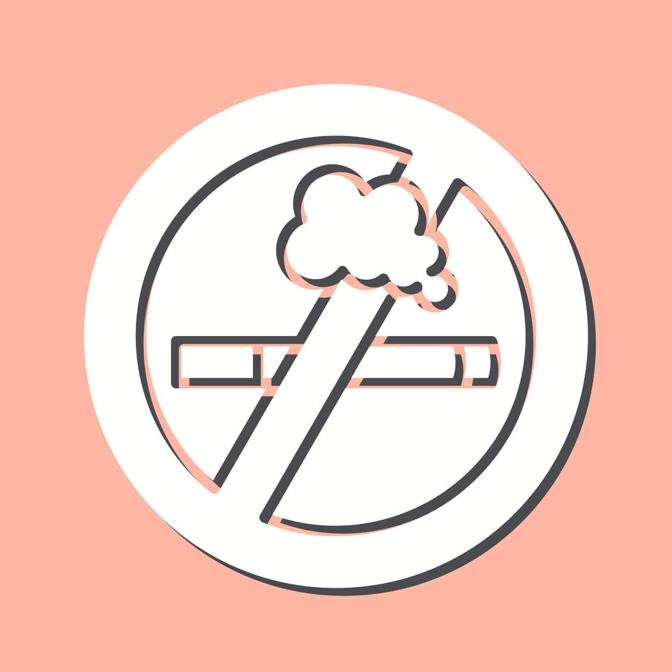 No Smoking Vector Icon