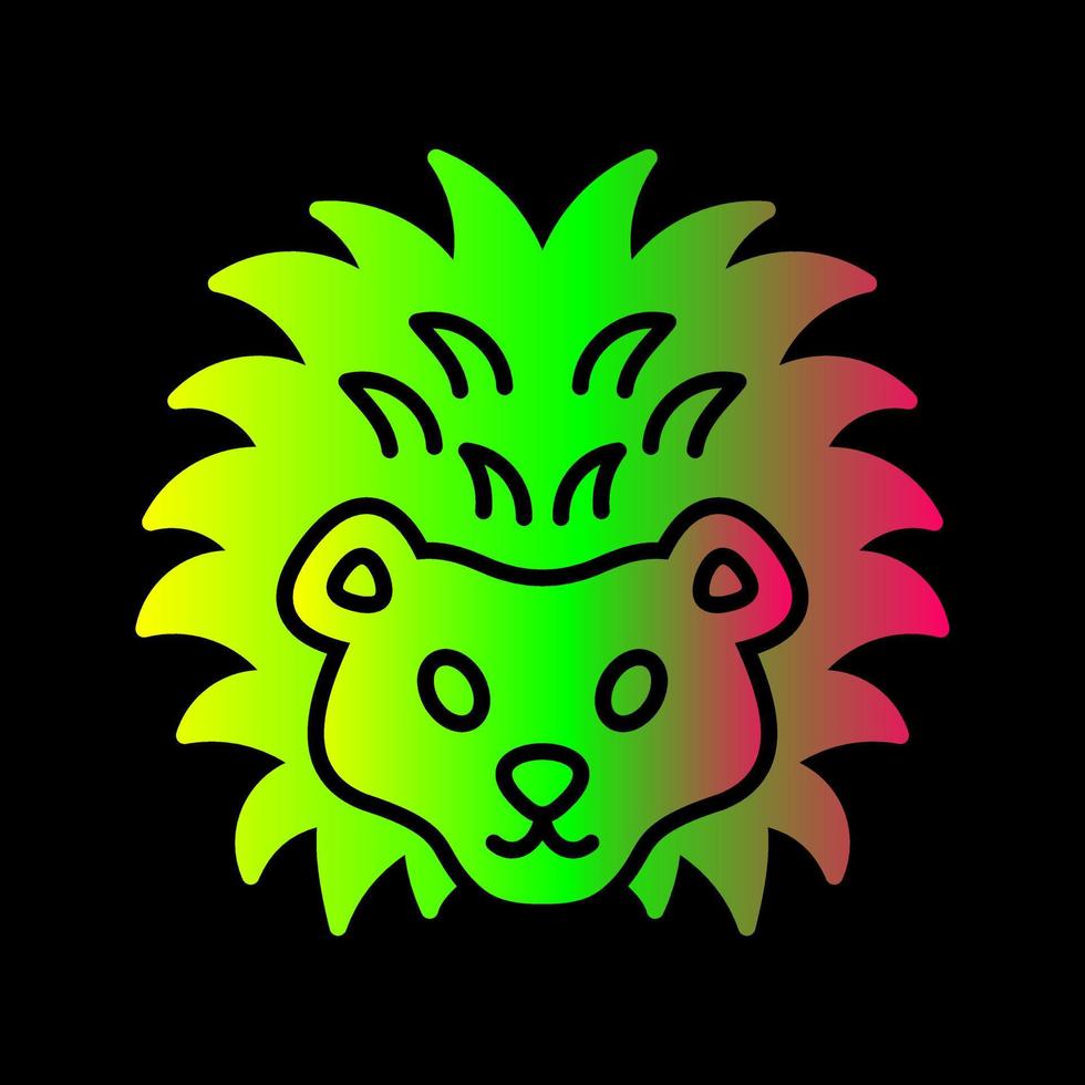 Hedgehog Vector Icon