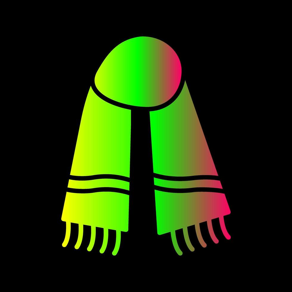 Warm Scarf Vector Icon