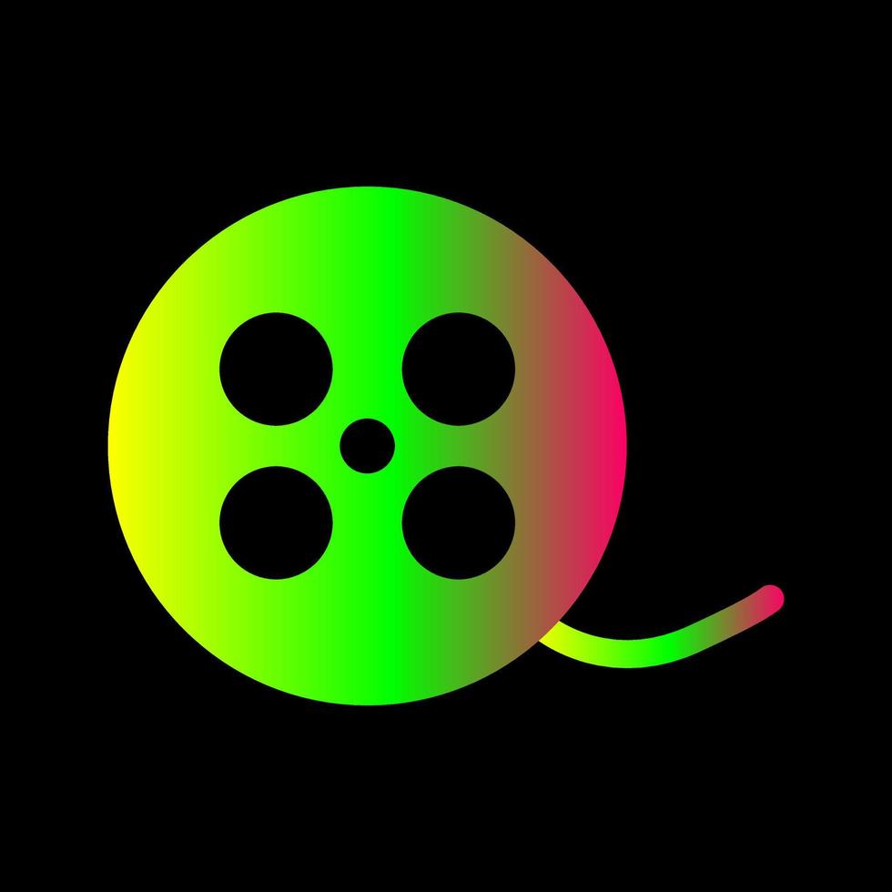 Reel Vector Icon