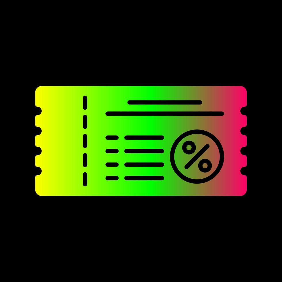 Voucher Vector Icon