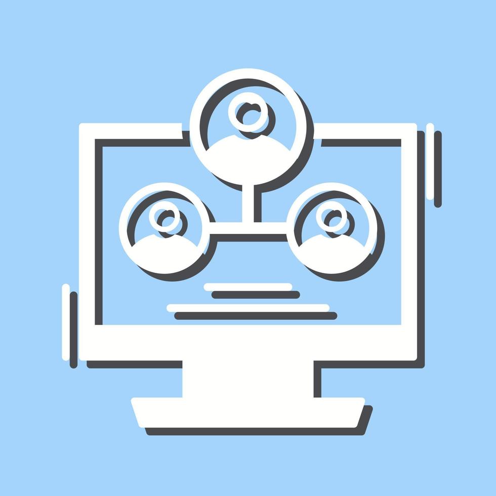 Hierarchy Structure Vector Icon