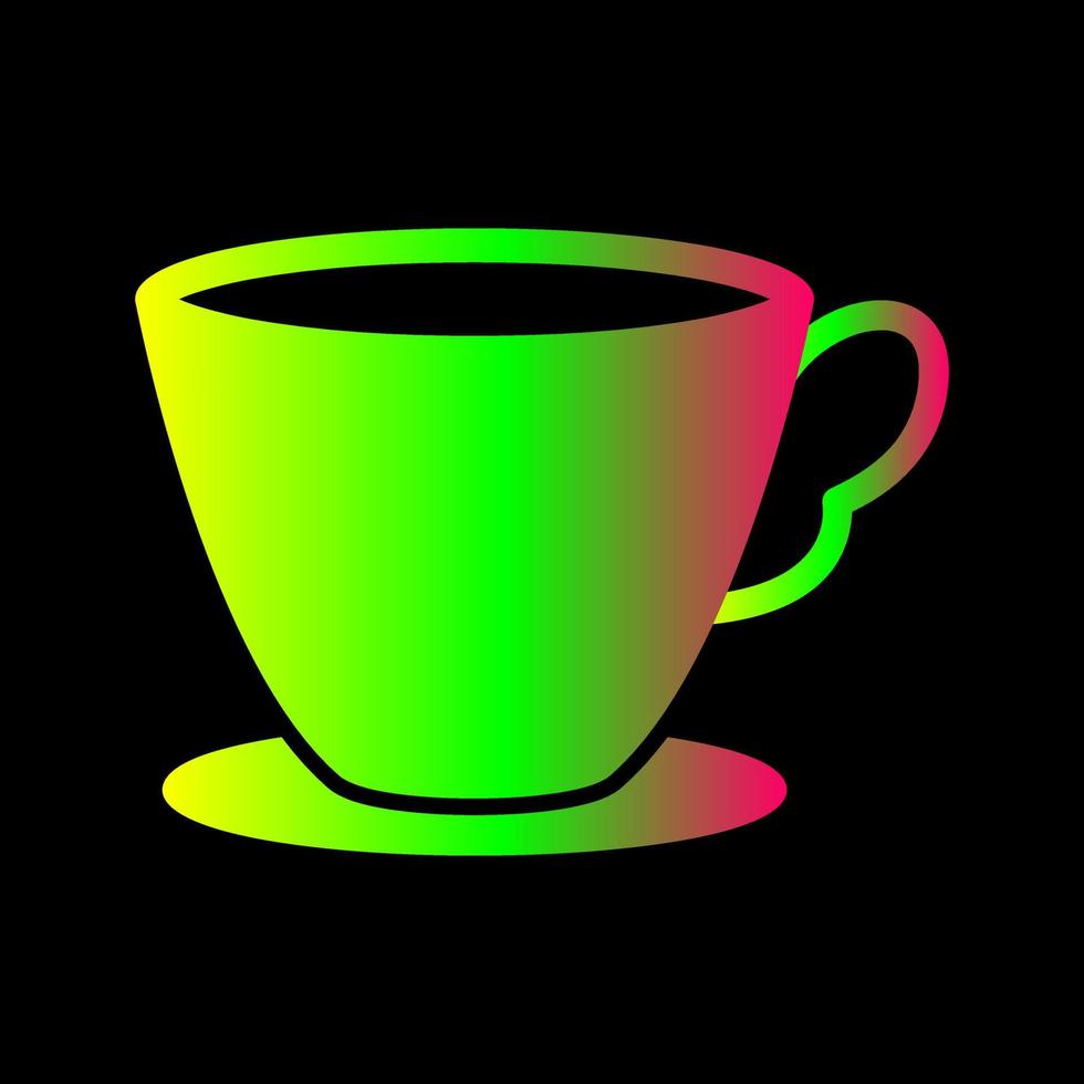 icono de vector de taza de té