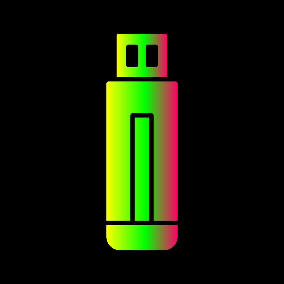 USB Drive Unique Vector Icon