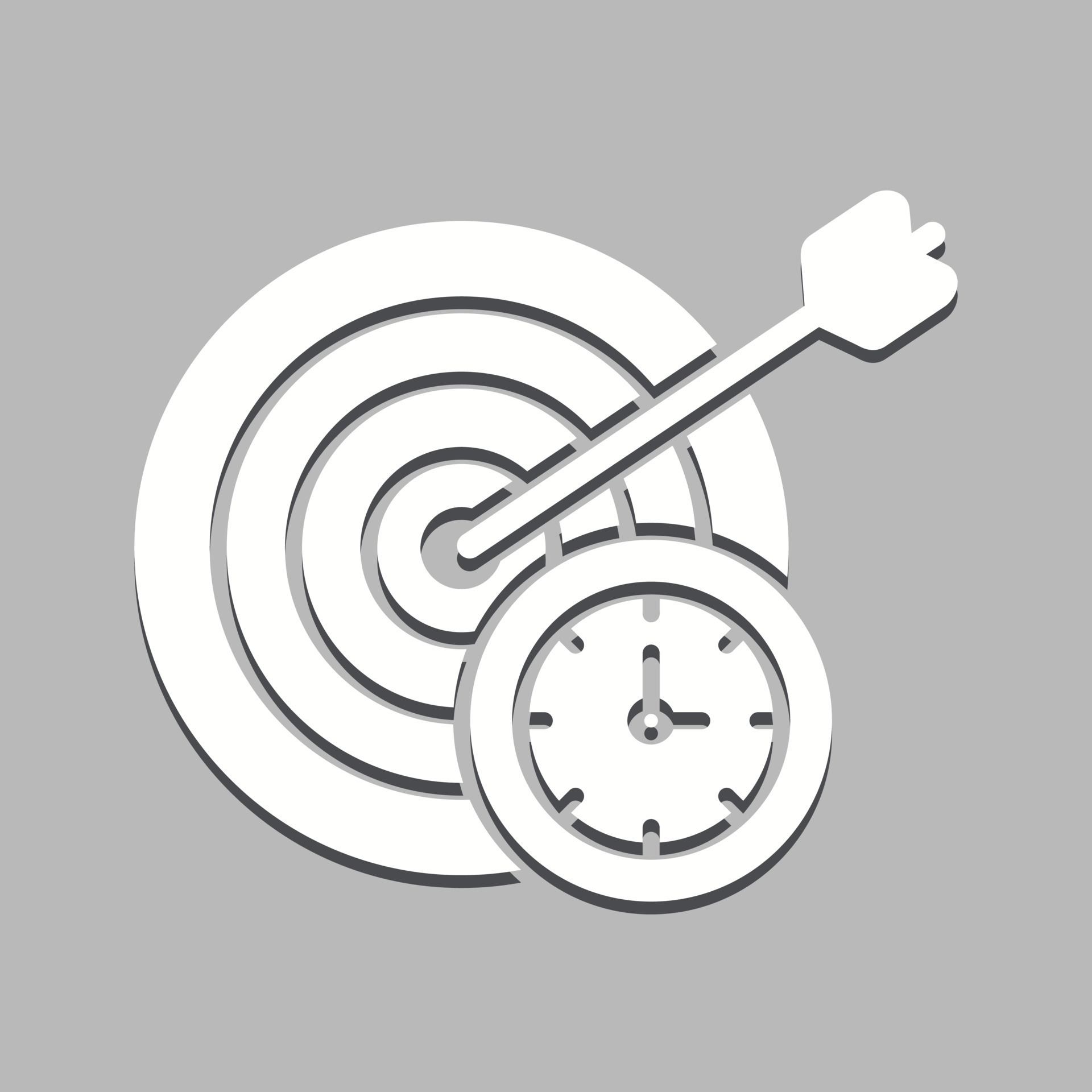 In Time Vector Icon 21442223 Vector Art at Vecteezy