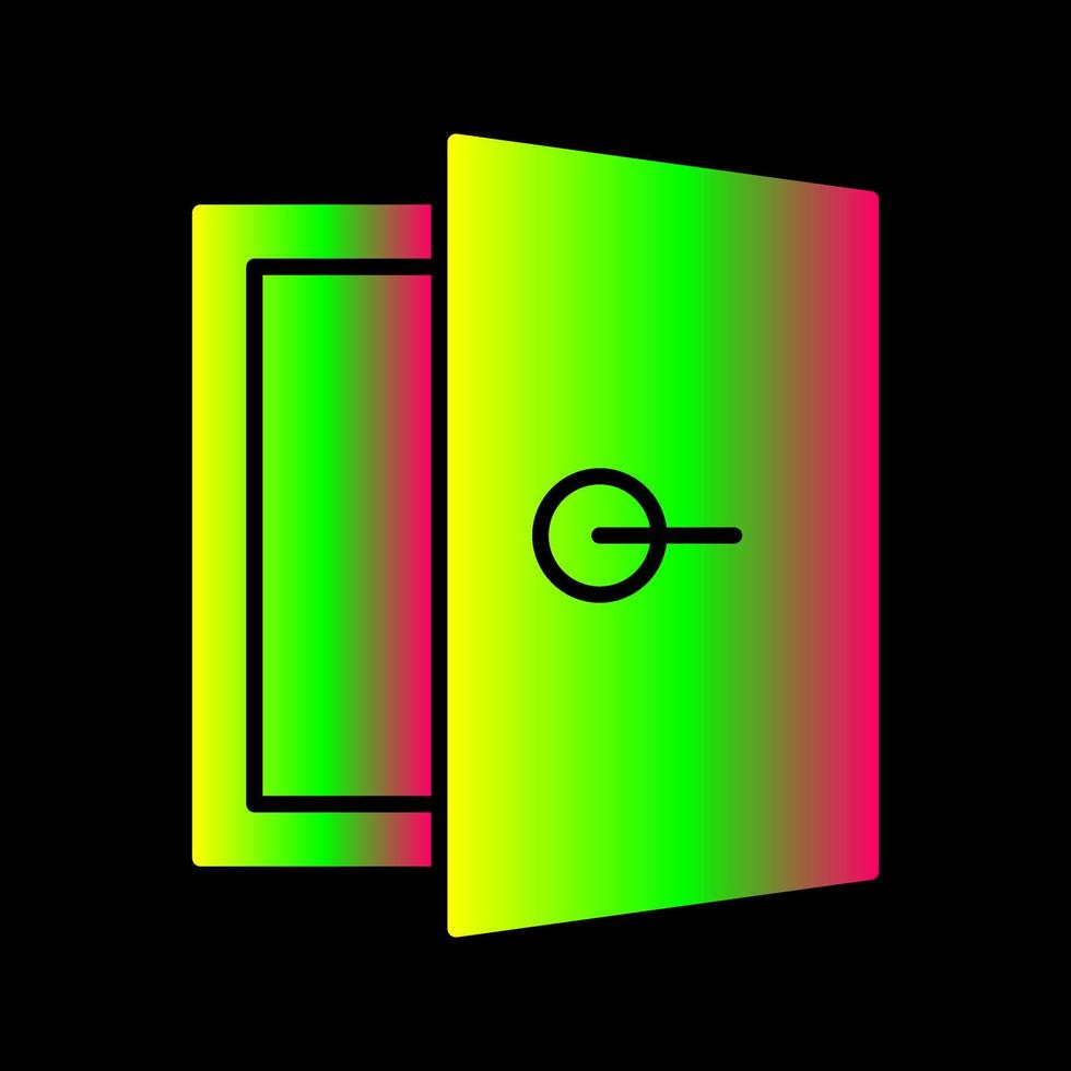 icono de vector de puerta