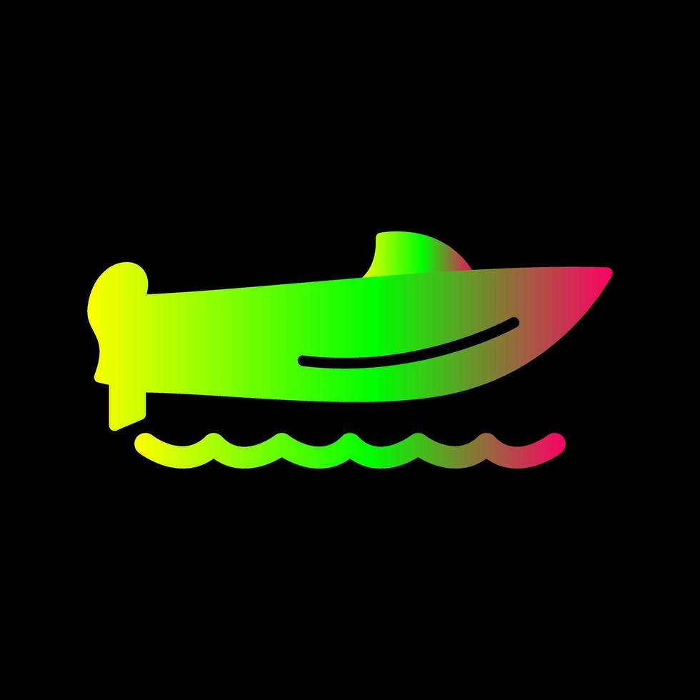 Speed Boat Vector Icon