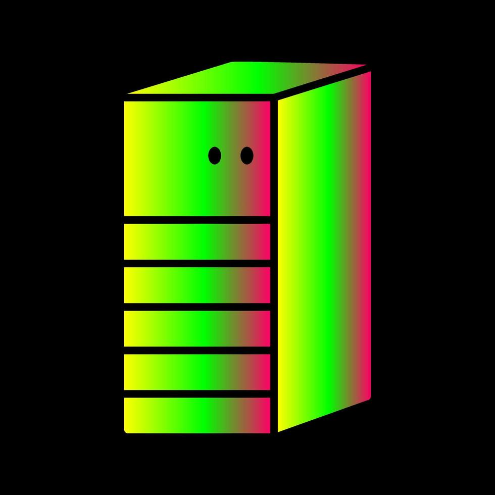 Server Network Vector Icon