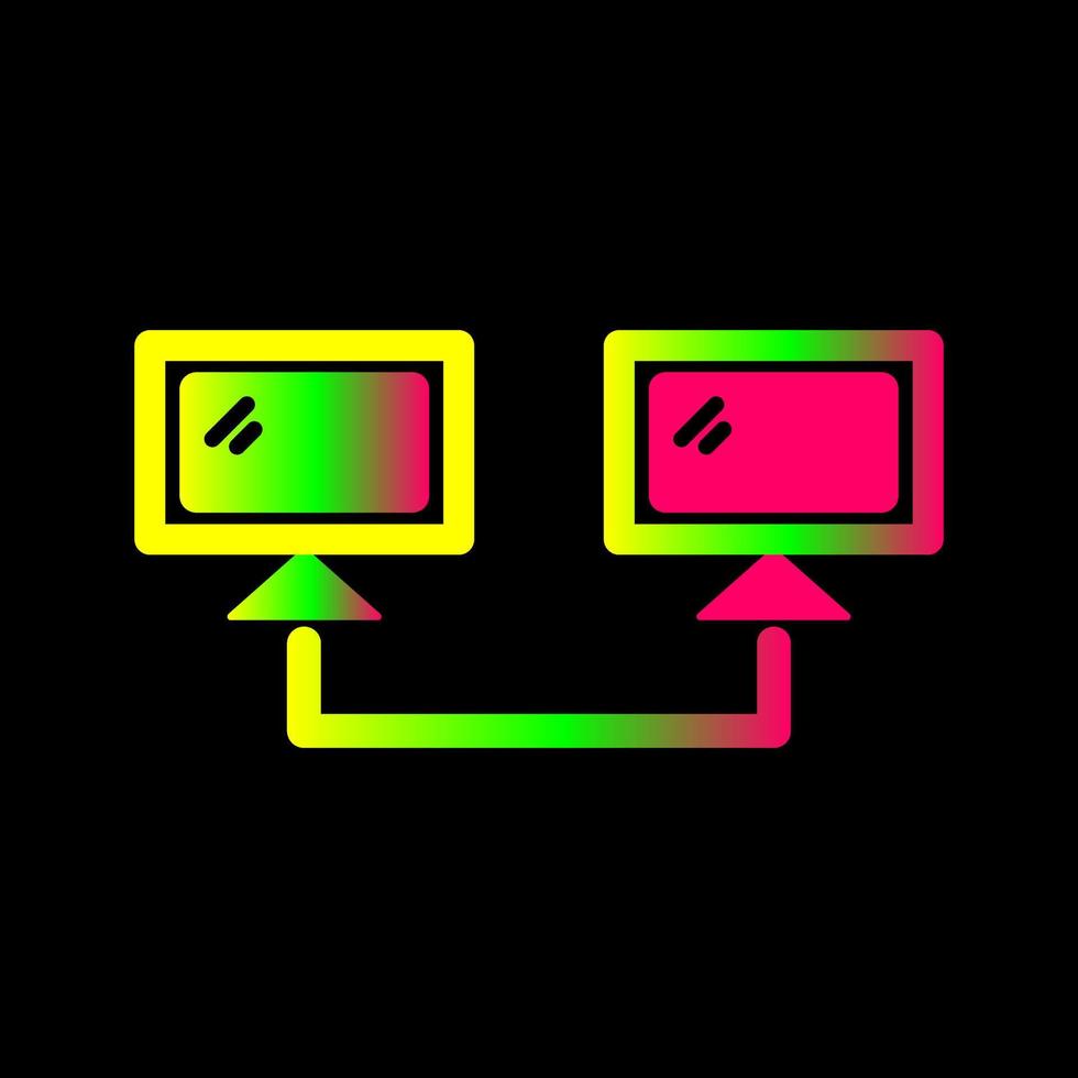 Connected Systems Vector Icon
