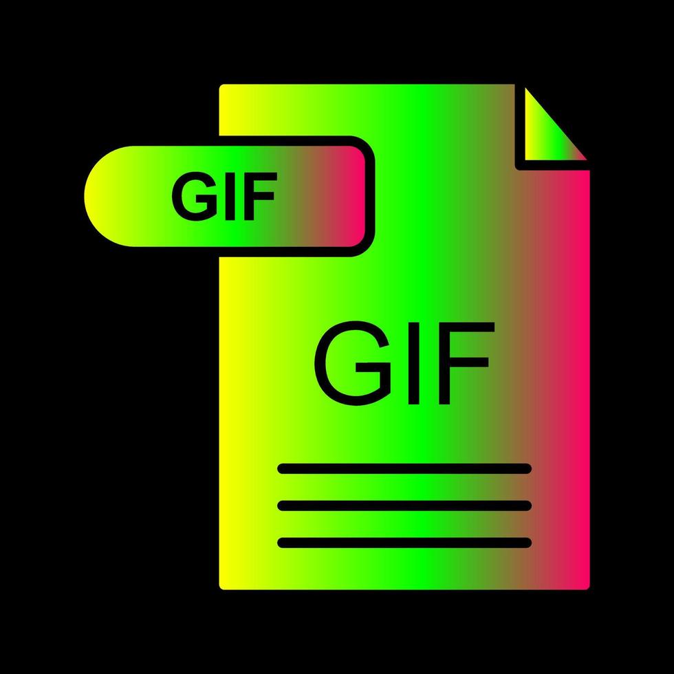 GIF Vector Icon