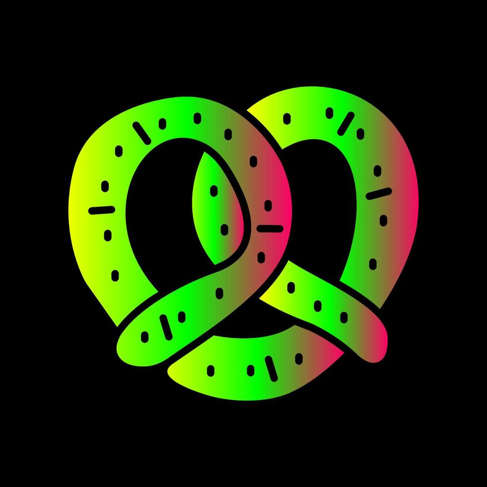 Pretzel Vector Icon