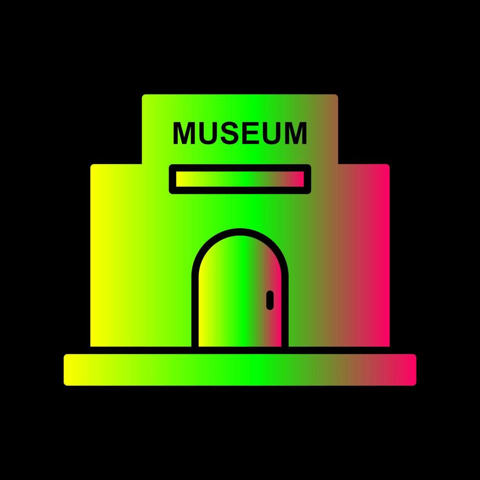 Museum Building Vector Icon