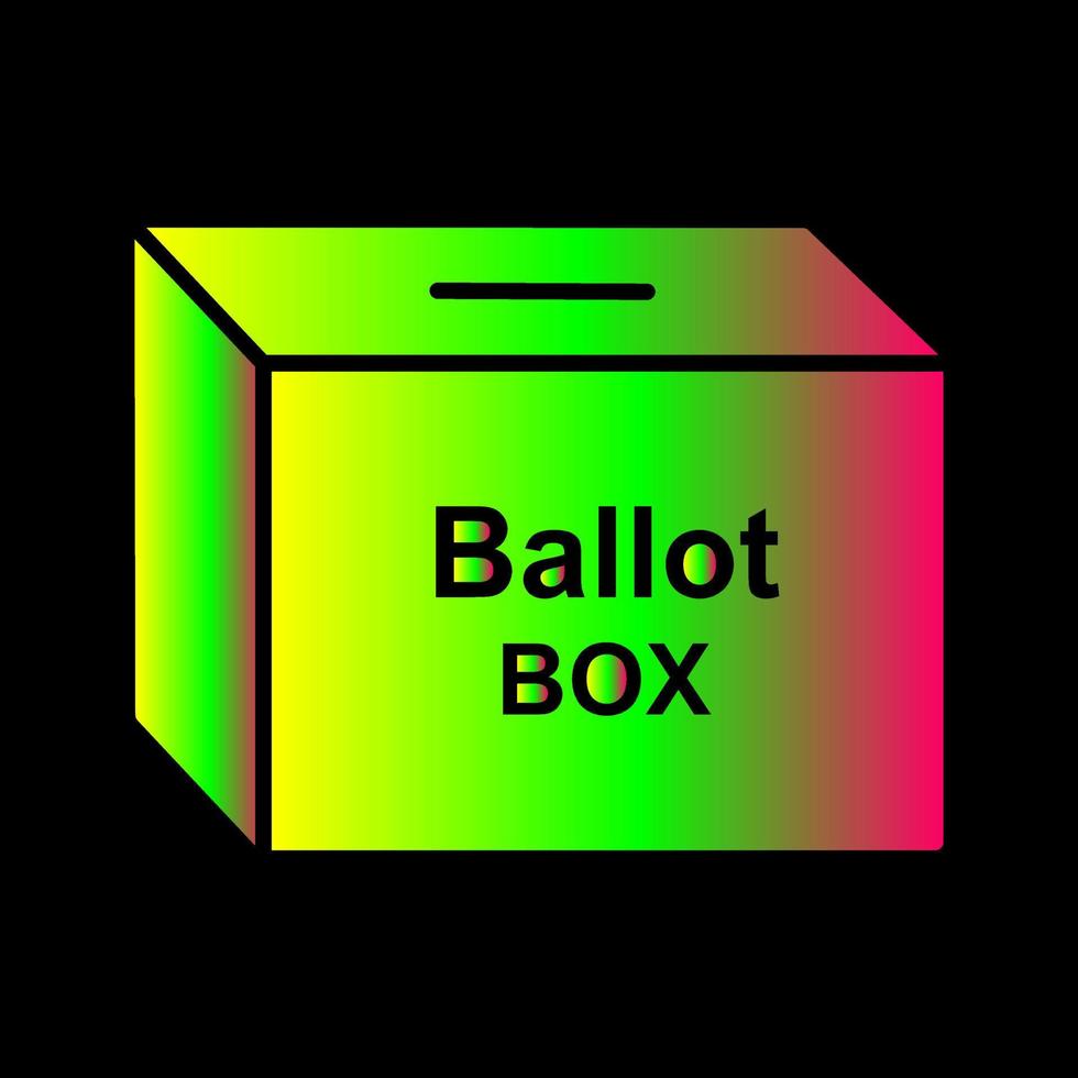 Ballot Box Vector Icon