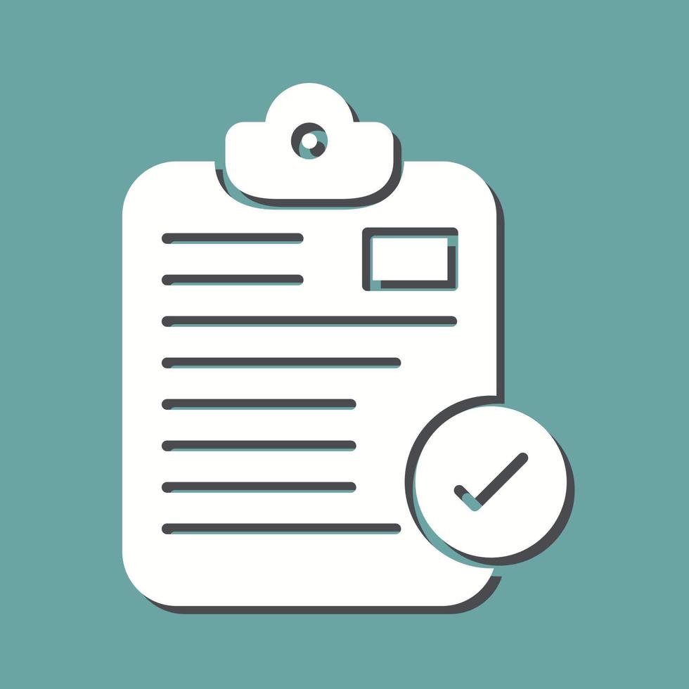 Secure Notepad Vector Icon