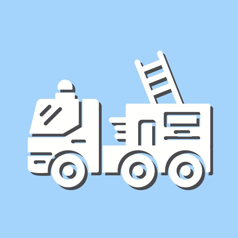 Fire Truck Vector Icon
