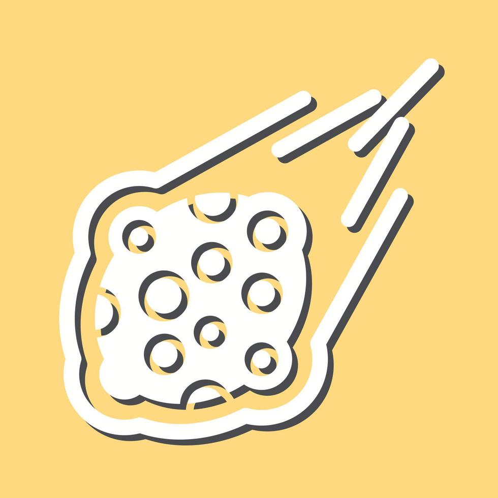 Meteorite Vector Icon