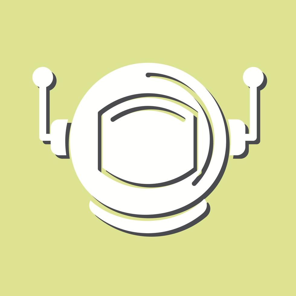 Astronaut Helmate Vector Icon