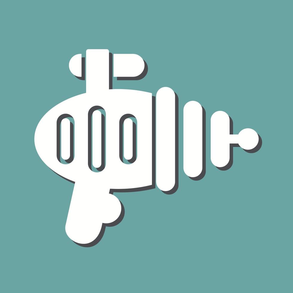 Laser Gun Vector Icon