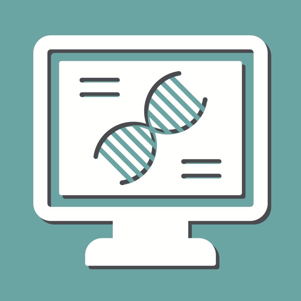 Dna Test Vector Icon