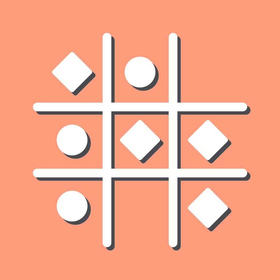 Tic Tac Toe Vector Icon