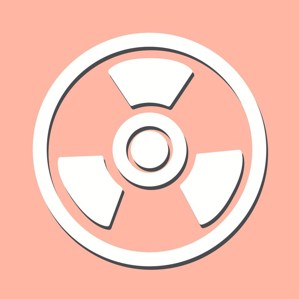 icono de vector nuclear