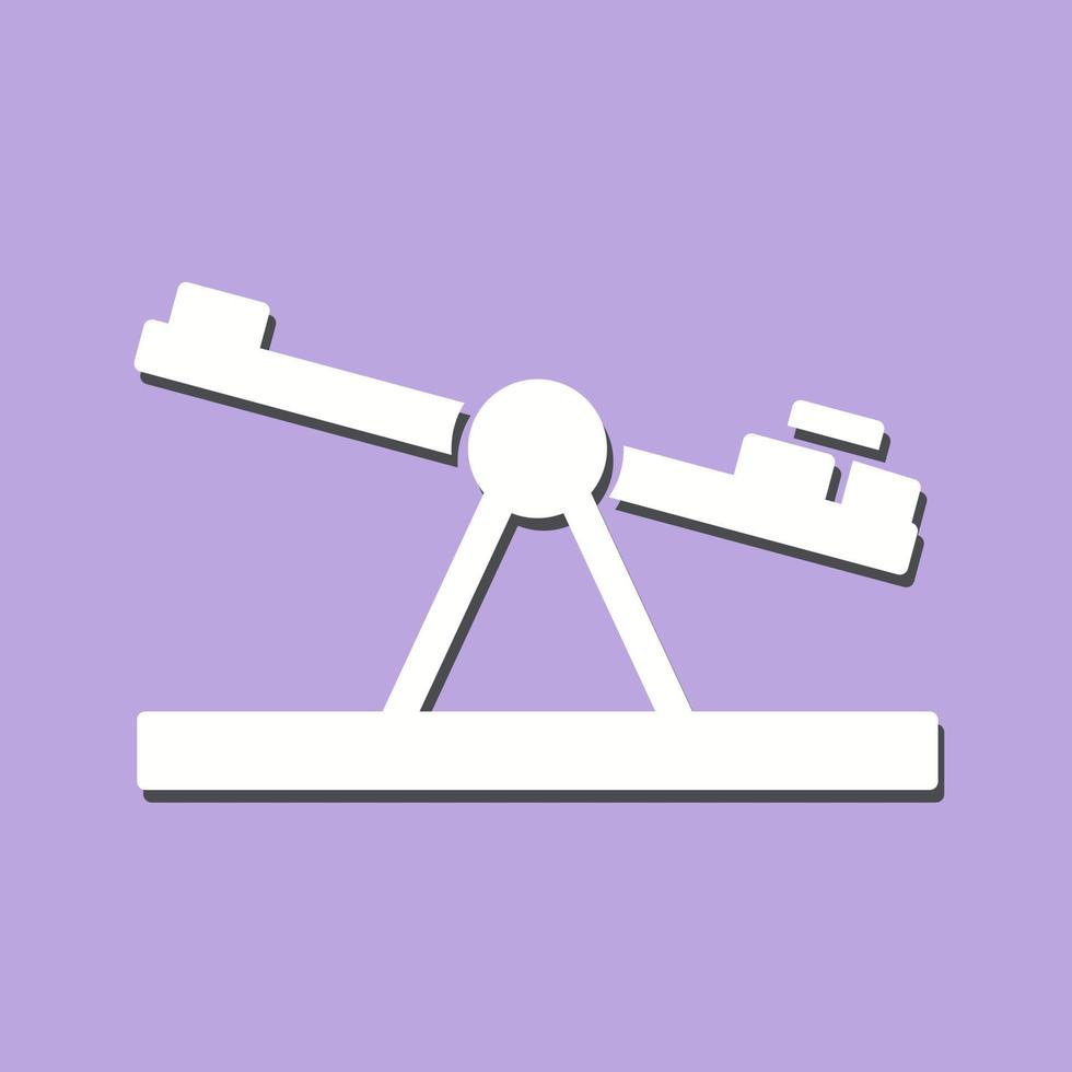 Seesaw Vector Icon