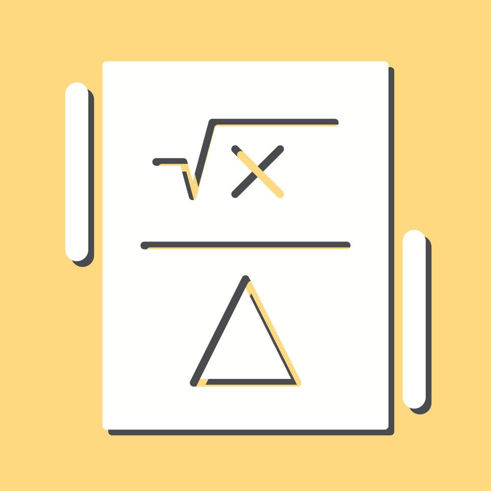 Formula Vector Icon