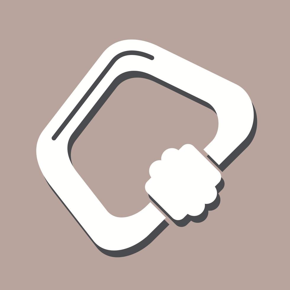 Carabiner Vector Icon