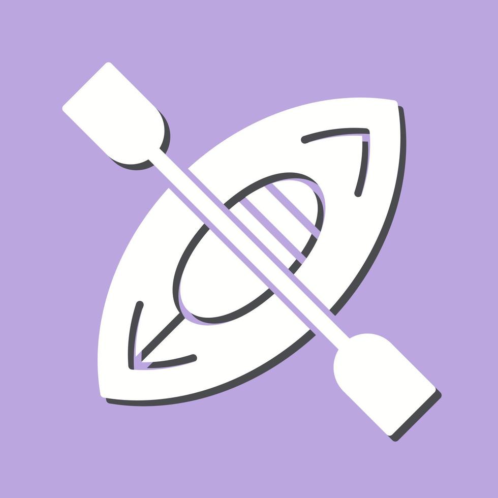 Kayak Vector Icon