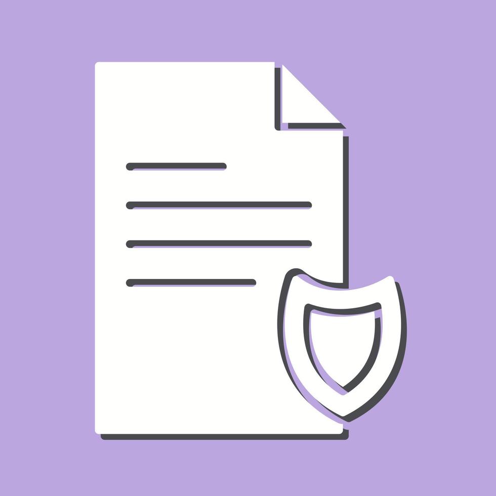 Private Document Vector Icon