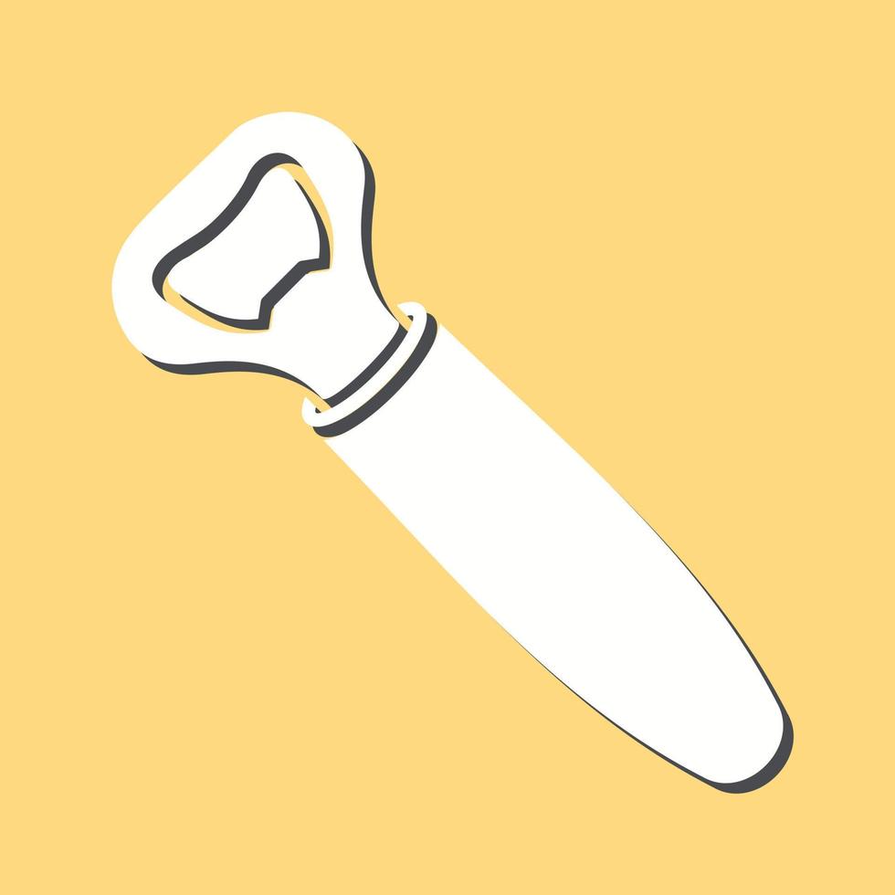 Unique Opener Vector Icon