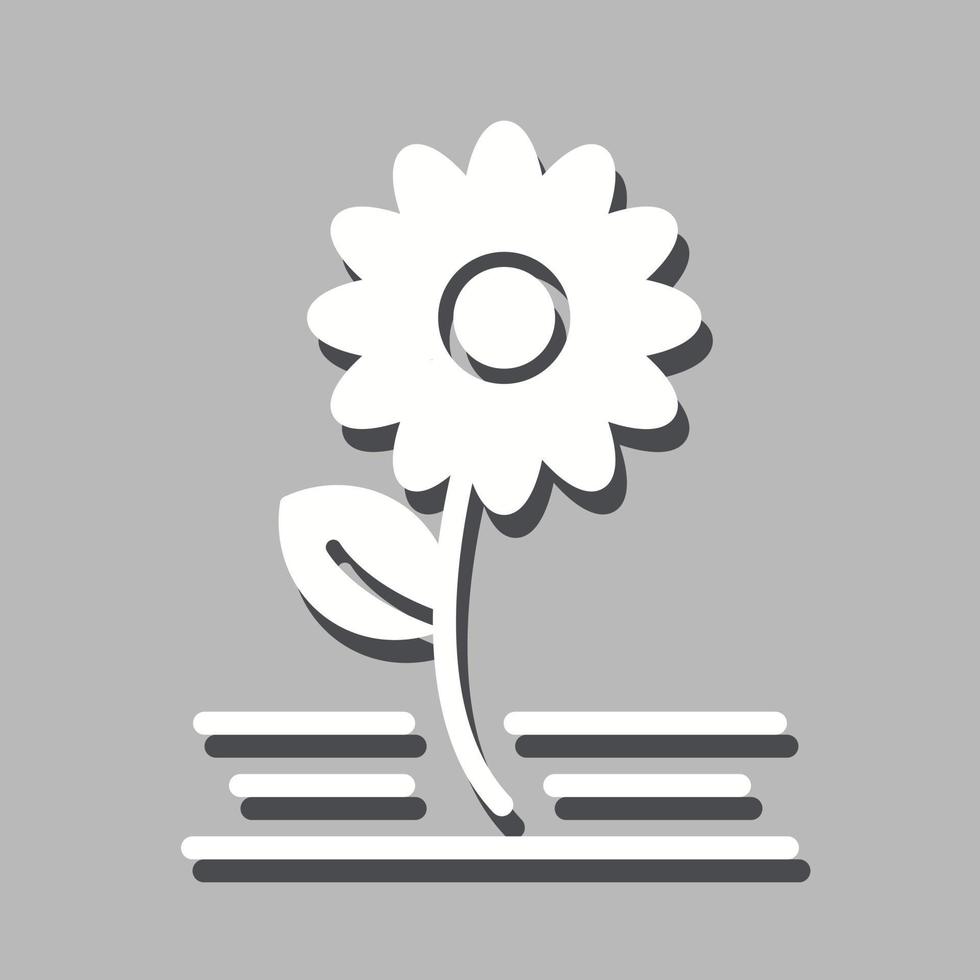 icono de vector de flores