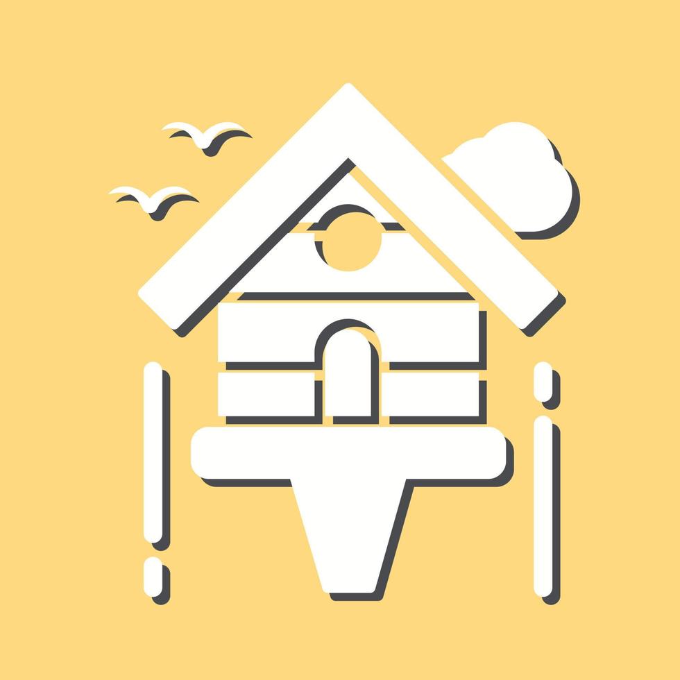 Birdhouse Vector Icon