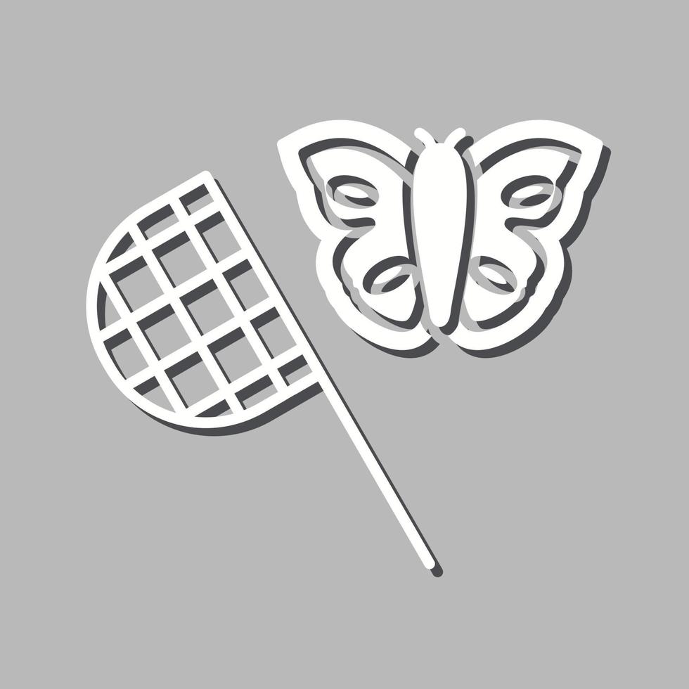 Butterfly Catcher Vector Icon