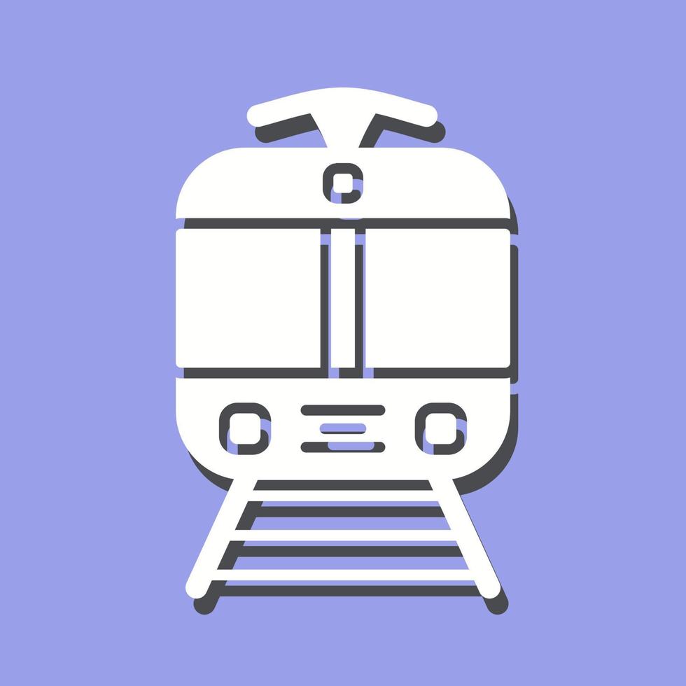 Tram Vector Icon