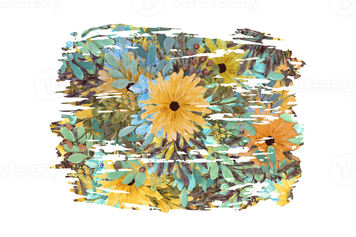 Flower Sublimation Clipart PNG