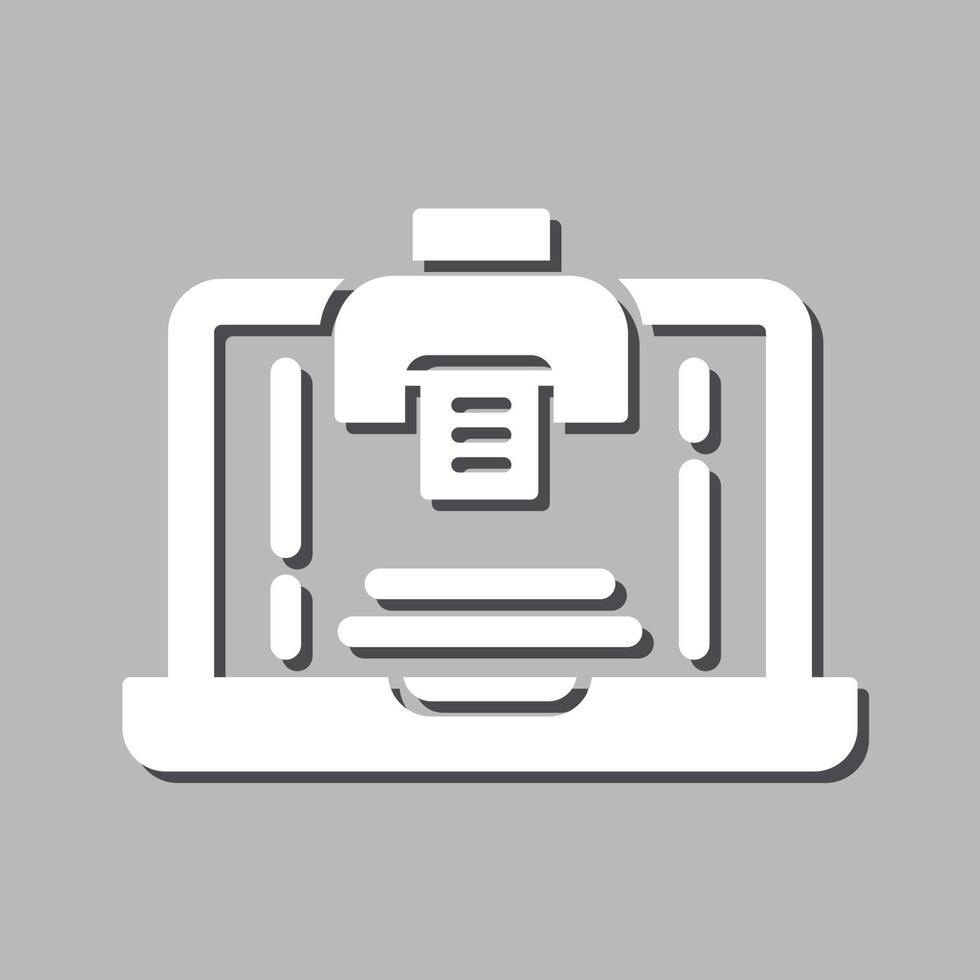 Print Vector Icon