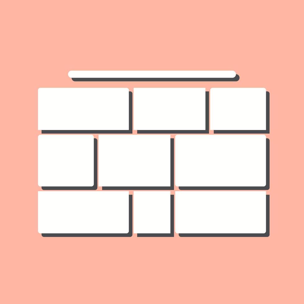 Brick wall Vector Icon