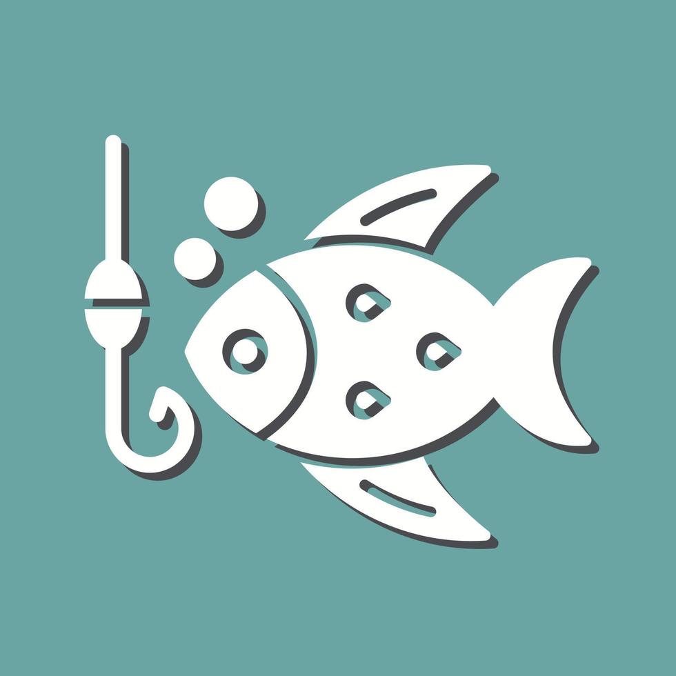 icono de vector de pesca