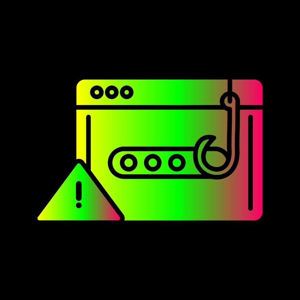 Phishing Password Vector Icon