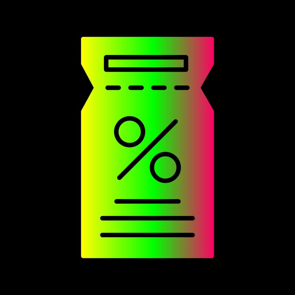Discount Voucher Vector Icon